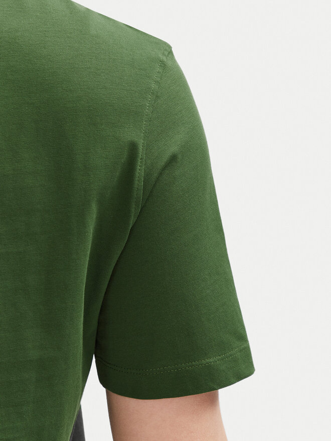 Aeronautica Militare Aeronautica Militare Camiseta 251TS2376J592 Verde Regular Fit
