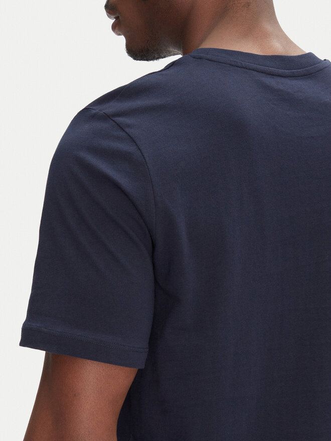 Jack&Jones Jack&Jones Majica Eljah 12268472 Mornarsko modra Relaxed Fit