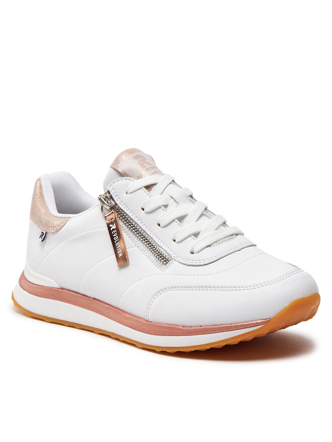 Rieker Sneakersy Rieker 42505-80 Bílá
