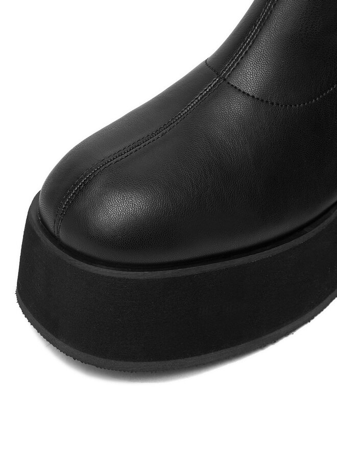 DeeZee Overknees DeeZee W3LH164802H Schwarz