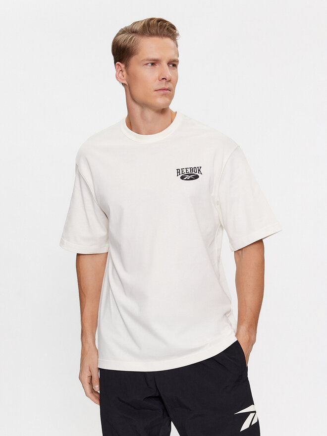 Reebok Reebok Marškinėliai Archive Essentials IM1525 Balta Regular Fit