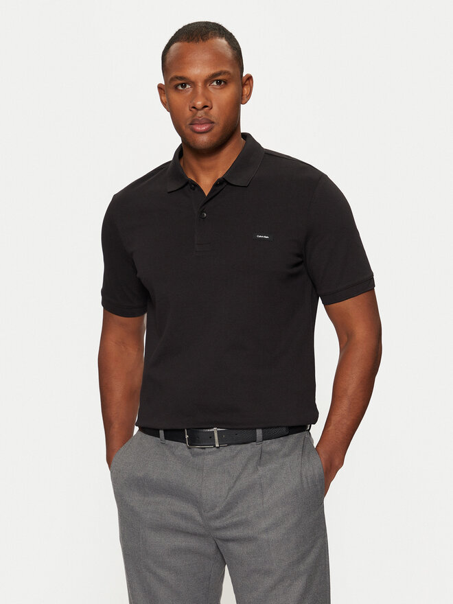 Calvin Klein Calvin Klein Poloshirt K10K111196 Schwarz Slim Fit