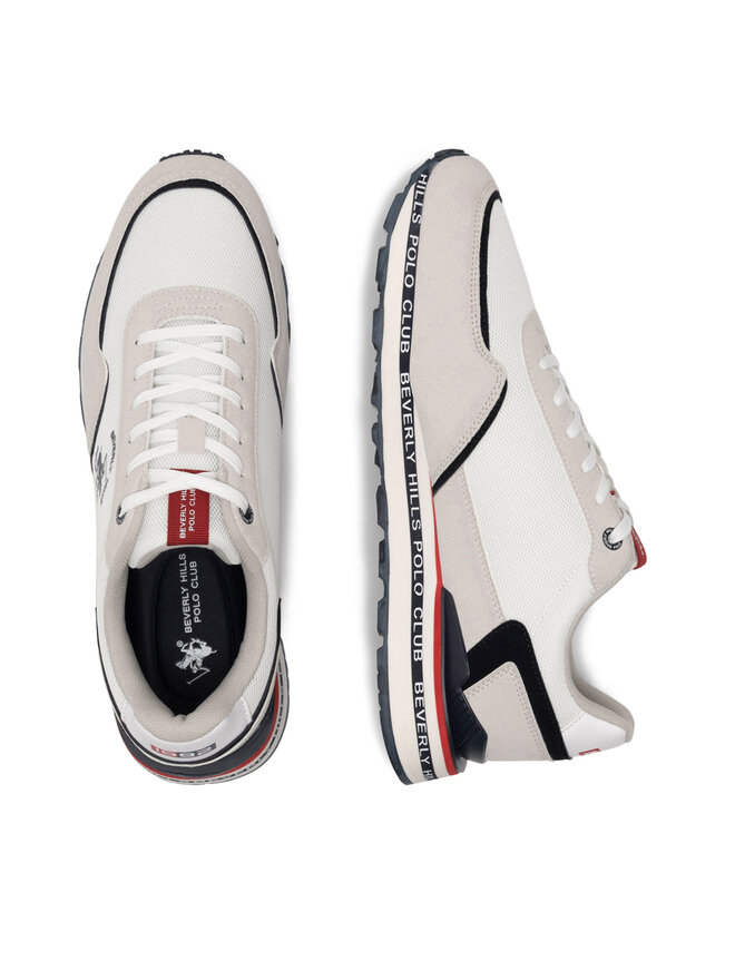 Beverly Hills Polo Club Sneakersy Beverly Hills Polo Club 23MS1016 Bílá