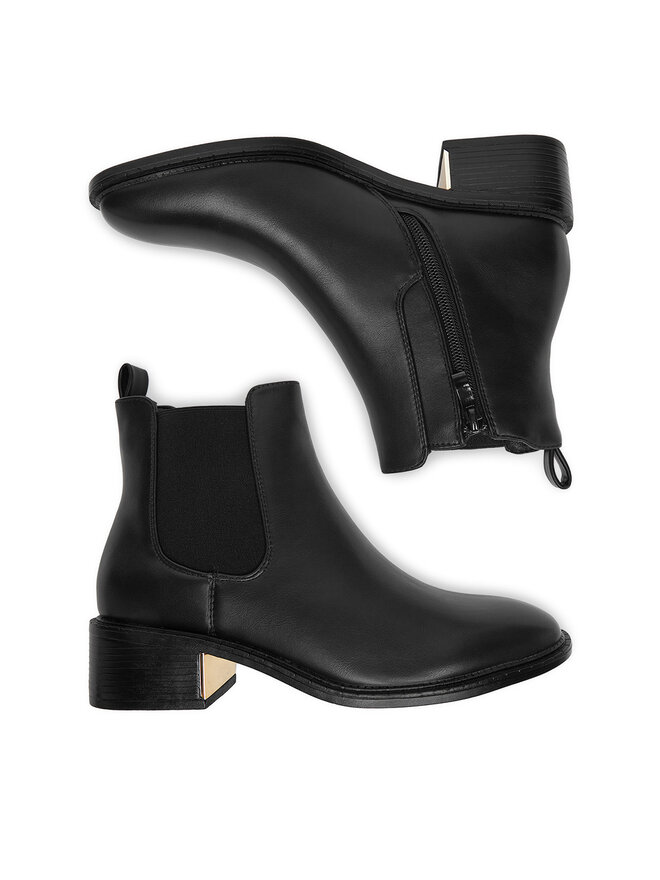 DeeZee Botine DeeZee 5698 Negru
