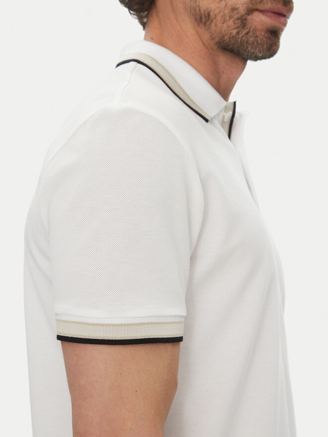BOSS BOSS Poloshirt Paddy 50469055 Écru Regular Fit