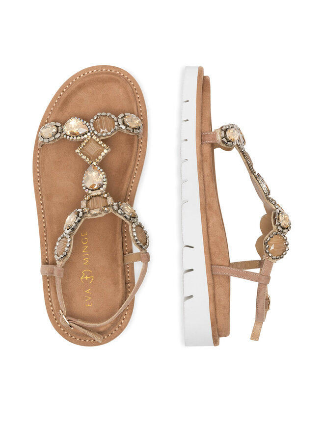 Sandali Eva Minge MATILDE V1175 95 Beige it.eschuhe.ch