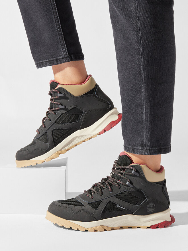 Timberland Bakancs Timberland Lincoln PK LiteMid F/L WPTB0A5PPB0151 Fekete