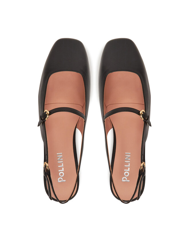 Pollini Sandały Pollini SA11031C1MTE0000 Czarny