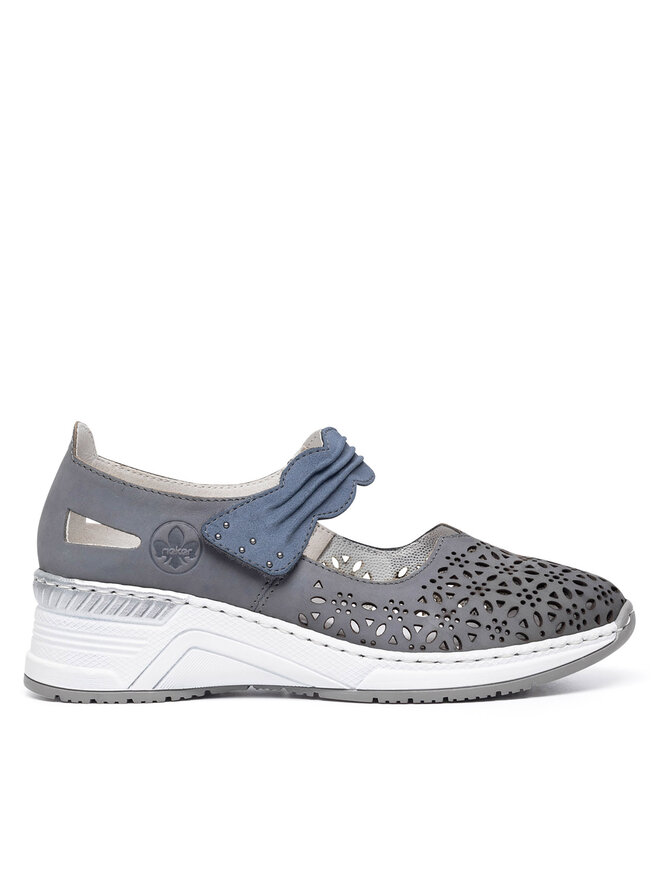 Rieker Halbschuhe Rieker N4367-14 Blau