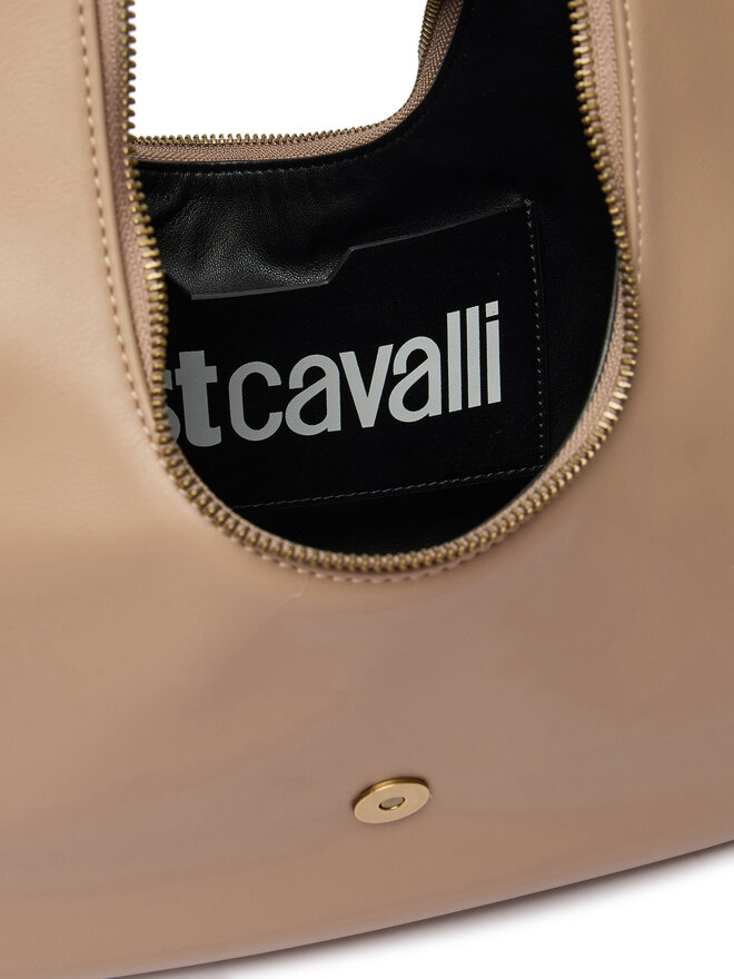 Just Cavalli Handtasche Just Cavalli Iconic Snakes 81RA4BA4 ZSA89 Dunkelbeige