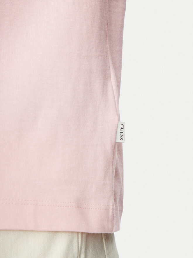 Guess Jeans Guess Jeans T-Shirt M5GI55 K8FQ4 Rosa Regular Fit