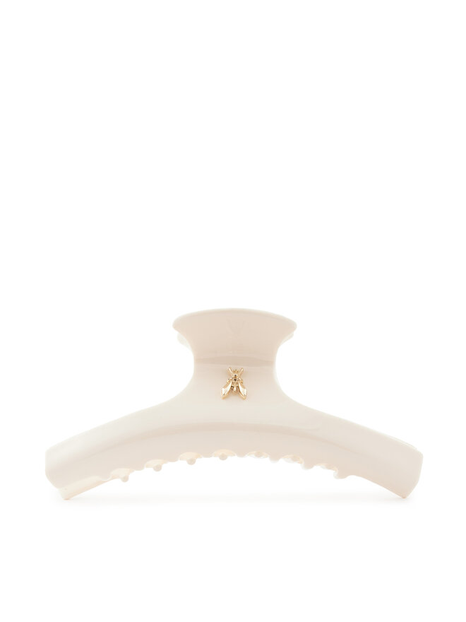 Patrizia Pepe Щипка за коса Patrizia Pepe 2J2553/V042-W338 Екрю