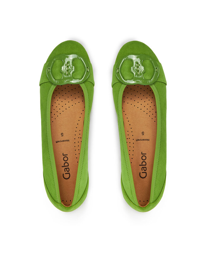 Ballerine Gabor Basic Donna - Tacco 2 Cm, Pelle Verniciata, Comode Ed Eleganti - Foto 4