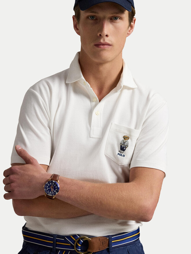 Polo Ralph Lauren Polo Ralph Lauren Poloshirt 710963818001 Weiß Custom Fit