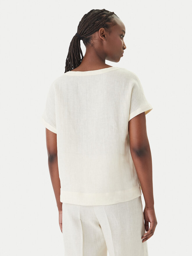 Marella Marella T-Shirt Emme by Marella Geyser 2615111132 Creme Regular Fit