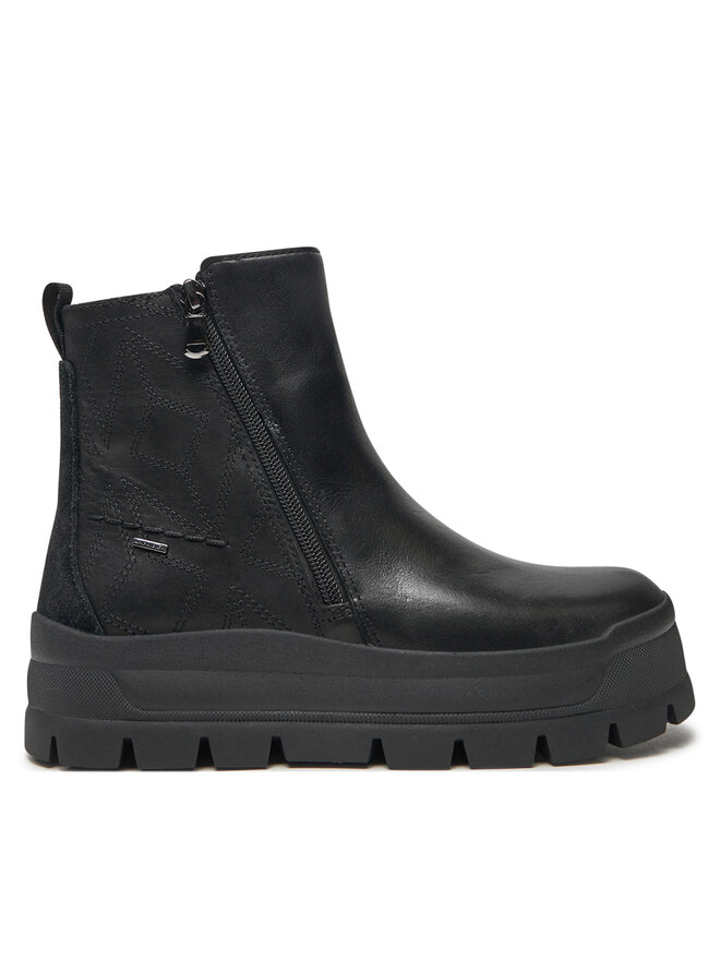 Geox Μποτάκια Geox Spherica EC7 D46WSG 04322 C9999 Μαύρο