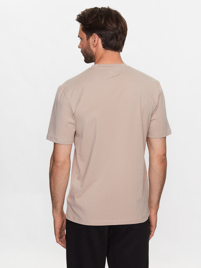 Guess Guess T-Shirt Alphy Z2YI11 J1314 Μπεζ Regular Fit