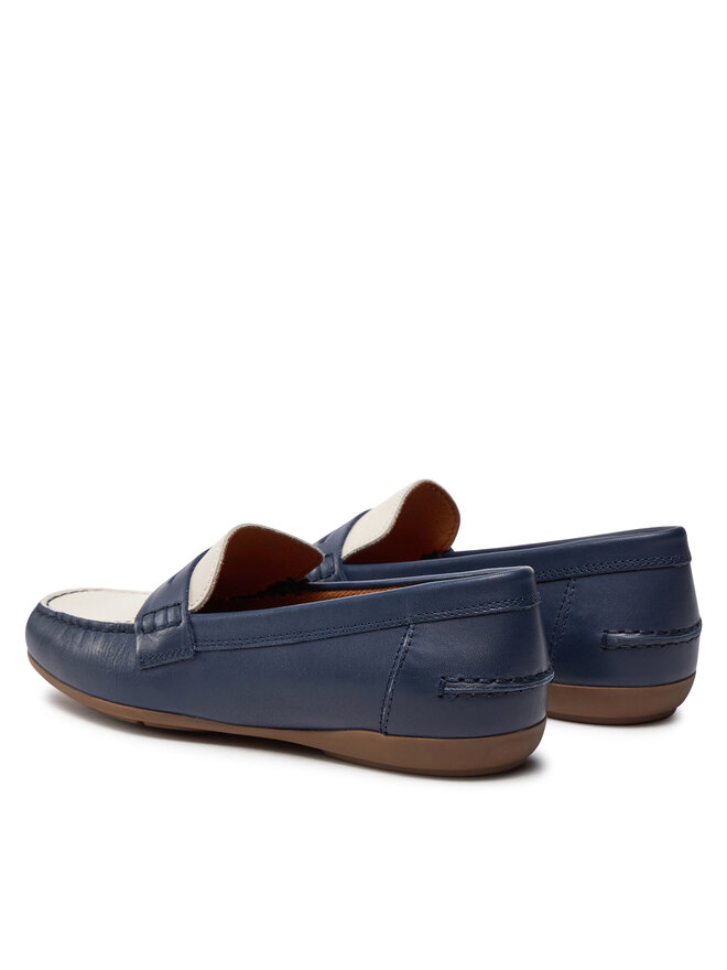Geox Mokasyny Geox D Annytah Moc D25BMA 00043 CF45V Granatowy