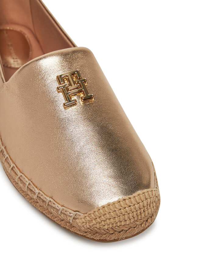 Tommy Hilfiger Espadryle Tommy Hilfiger FW0FW08652 Złoty
