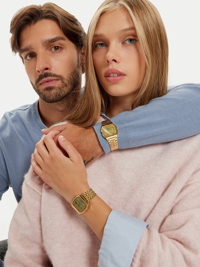 Casio Orologio Casio Vintage A158WETG-9AEF Oro