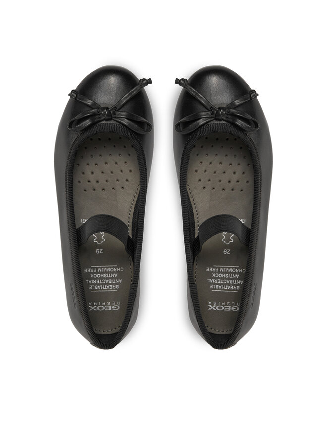 Geox Baleriny Geox J Plie'B J3455B 00043 C9997 S Czarny