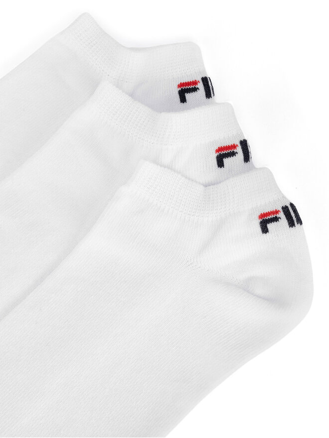 Fila Skarpety Niskie Męskie Fila F9100-AW24 (3-pack) Biały