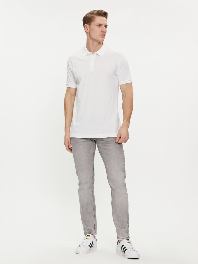 Brave Soul Brave Soul Polo MPS-131TOKITA Λευκό Straight Fit