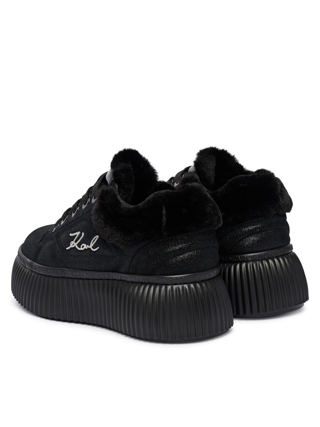 KARL LAGERFELD Sneakers KARL LAGERFELD Kreeper Lo KL42312L Schwarz