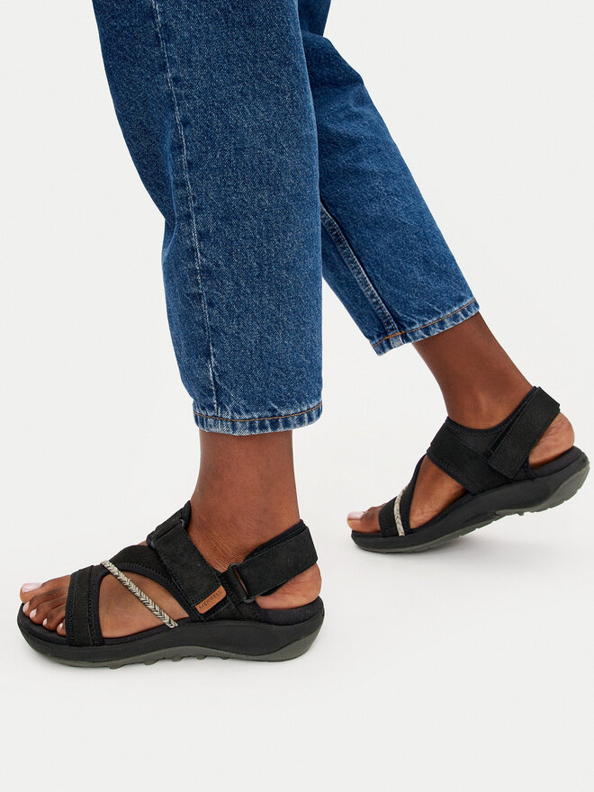 Merrell Босоніжки Merrell Terran 4 Backstrap J006412 Чорний