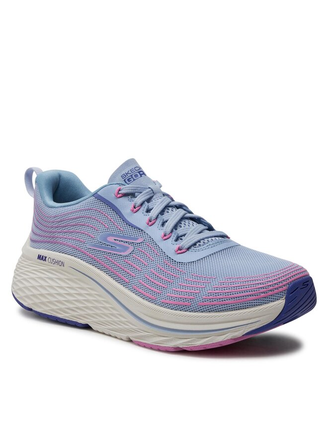 Skechers Buty do biegania Skechers Max Cushioning Elite 2.0- 129600/LBPK Niebieski