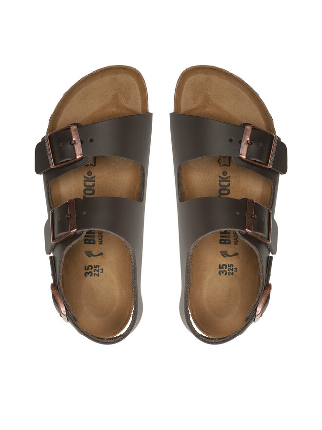 Birkenstock Sandały Birkenstock Milano Bs 34103 Brązowy