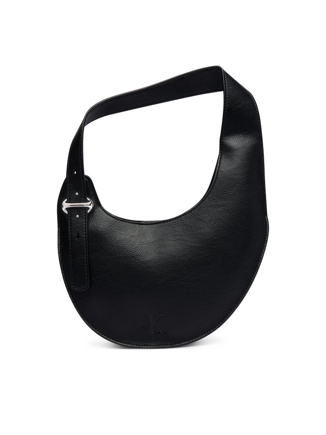Calvin Klein Handtasche Calvin Klein Asym Buckle Shoulder Bag LV04F3872G Schwarz