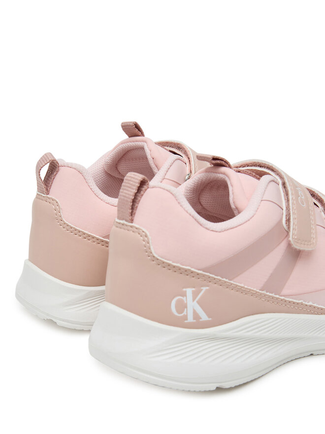 Calvin Klein Сникърси Calvin Klein Low Cut Velcro Sneaker V1A9-83102-1845 D Розов