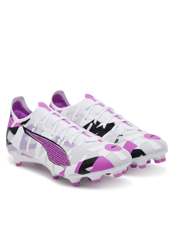 Puma Buty do piłki nożnej Puma Ultra 5 Match Forever Fg/Ag 108412 01 Biały