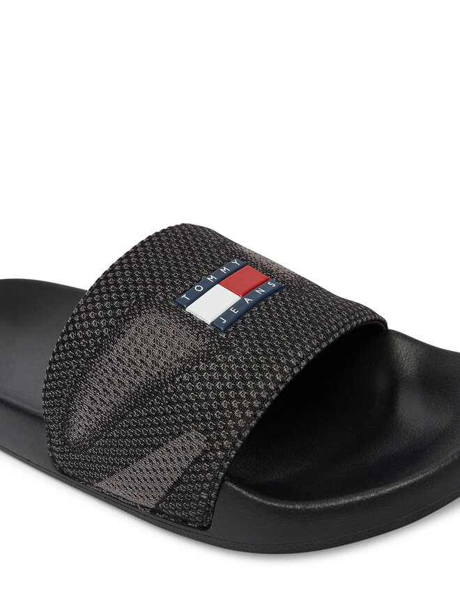 Tommy Jeans Pantoletten Tommy Jeans EM0EM01697 Schwarz