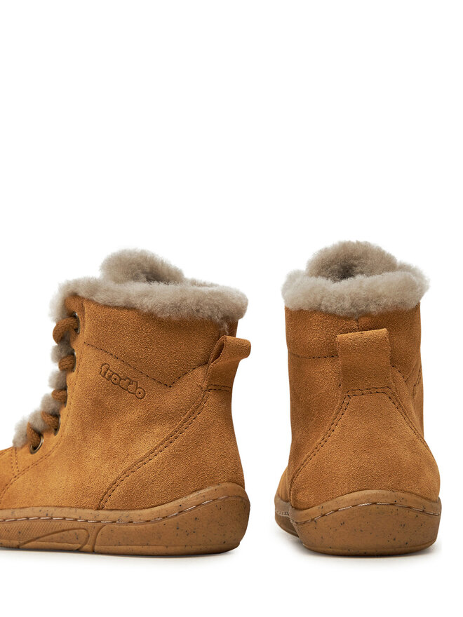 Froddo Schnürschuhe Froddo Minni Suede Laces G2110140-2 S Braun