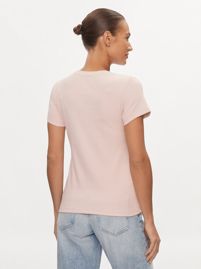Calvin Klein Jeans Calvin Klein Jeans Camiseta J20J223358 Rosa Slim Fit