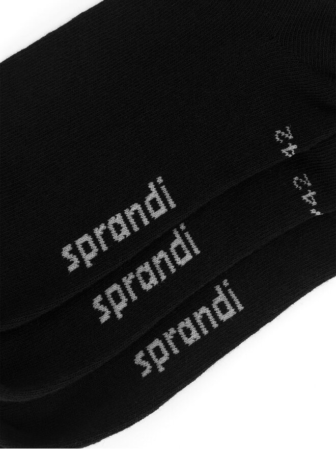 Sprandi 3er-Set niedrige Herrensocken Sprandi 0MB-002-SS24 (3-pack) Schwarz