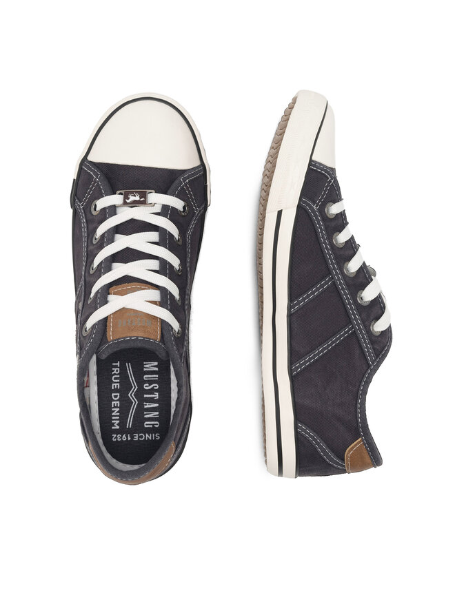 Mustang Sneakers aus Stoff Mustang 1099-310 Schwarz
