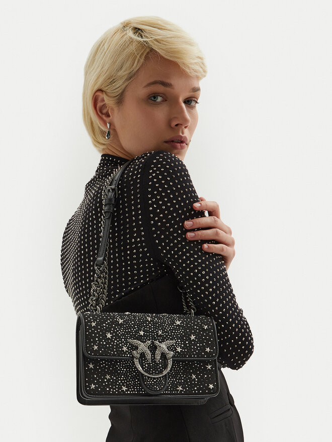 Сумка PINKO Love One Mini Dc AI 24-25 PLTT 100074 A20F Чорний