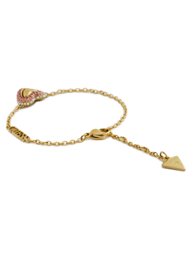 Guess Bransoletka Guess JUBB05 011JW Złoty