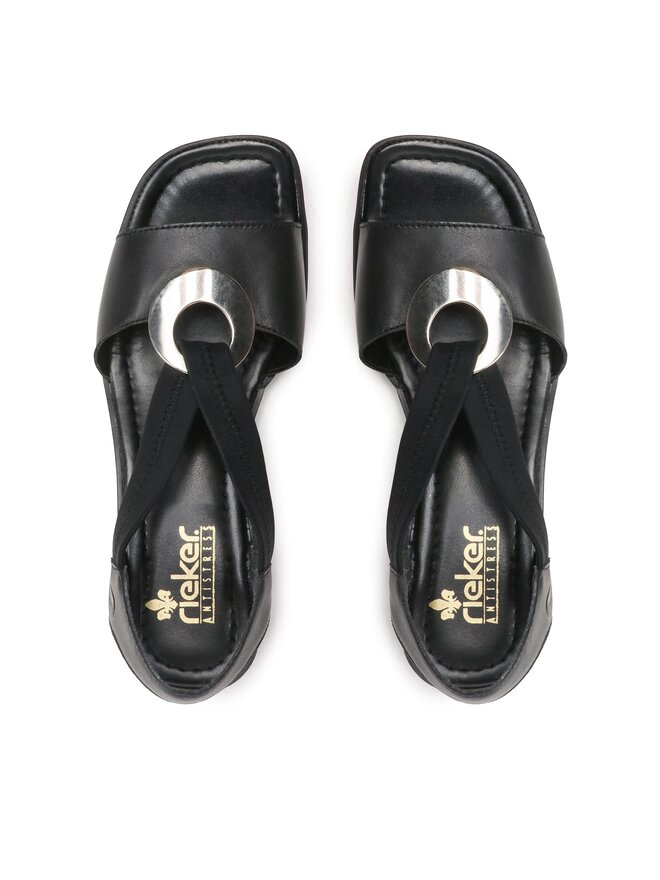 Rieker Sandalen Rieker 62662-01 Schwarz
