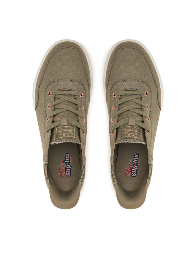 Skechers Sneakersy Skechers BOBS Skip Cute - B Cute Sweet 114815/OLV Zielony