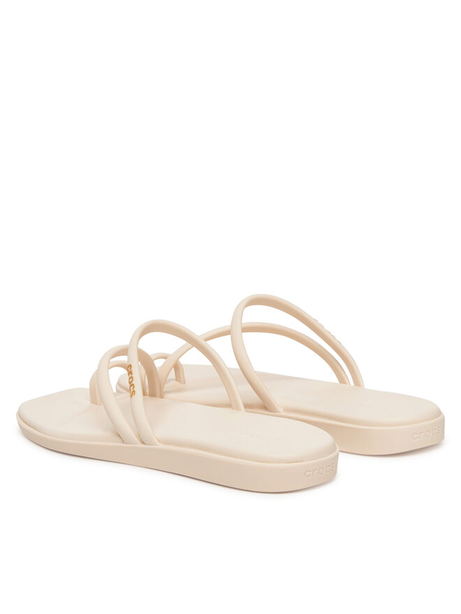 Crocs Chancletas Crocs Miami Toe Loop 209862 Beis