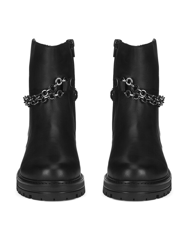 Remonte Botine Remonte D2285-00 Negru