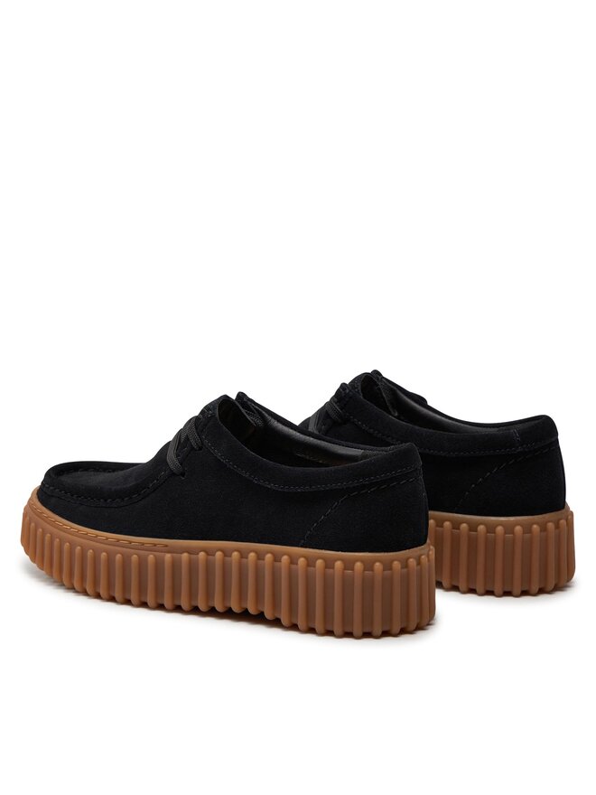 Clarks Félcipő Clarks Torhill Bee 26172044 Fekete