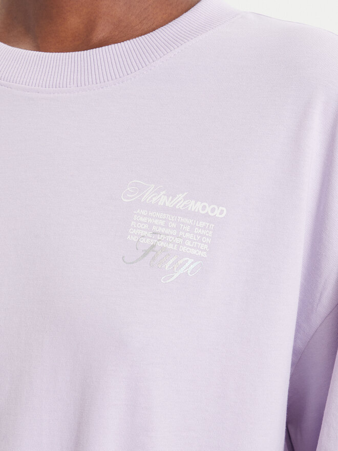 HUGO HUGO T-Shirt 50574524 Helllila Relaxed Fit