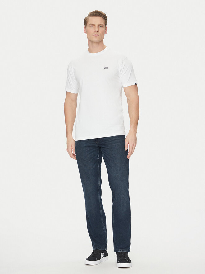 Vans Vans Marškinėliai Left Chest Logo VN0A3CZEY281 Balta Classic Fit
