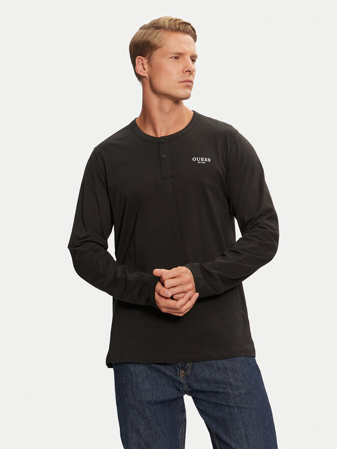 Guess Guess Spavaćiće U4YP30 KCAM1 Crna Regular Fit