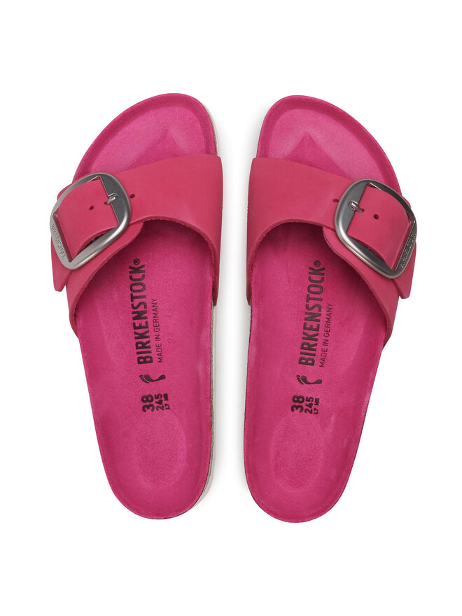 Birkenstock Pantoletten Birkenstock Madrid Big Buckle 1018723 Rosa